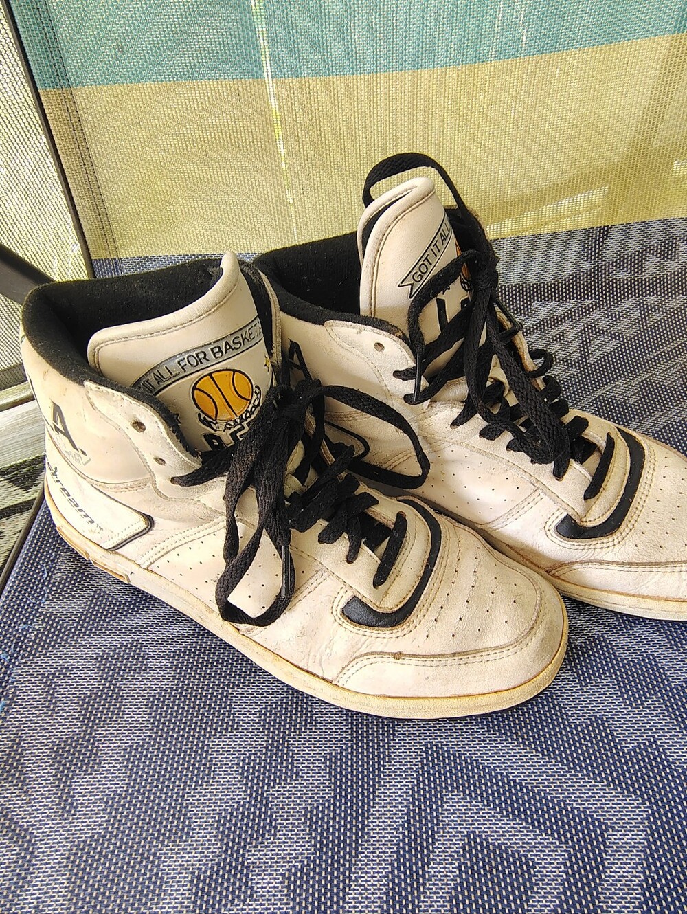 Vintage LA Gear 90s High-Top Basketball Sneakers 10.5 Mens
